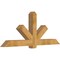 Ekena Millwork Kennewick Rough Sawn Timber Gable Bracket, Western Red Cedar, 84"W x 35"H x 6"D x 6"F, 10/12 Pitch GBW084X35X0606KEN00RWR - alternate 4